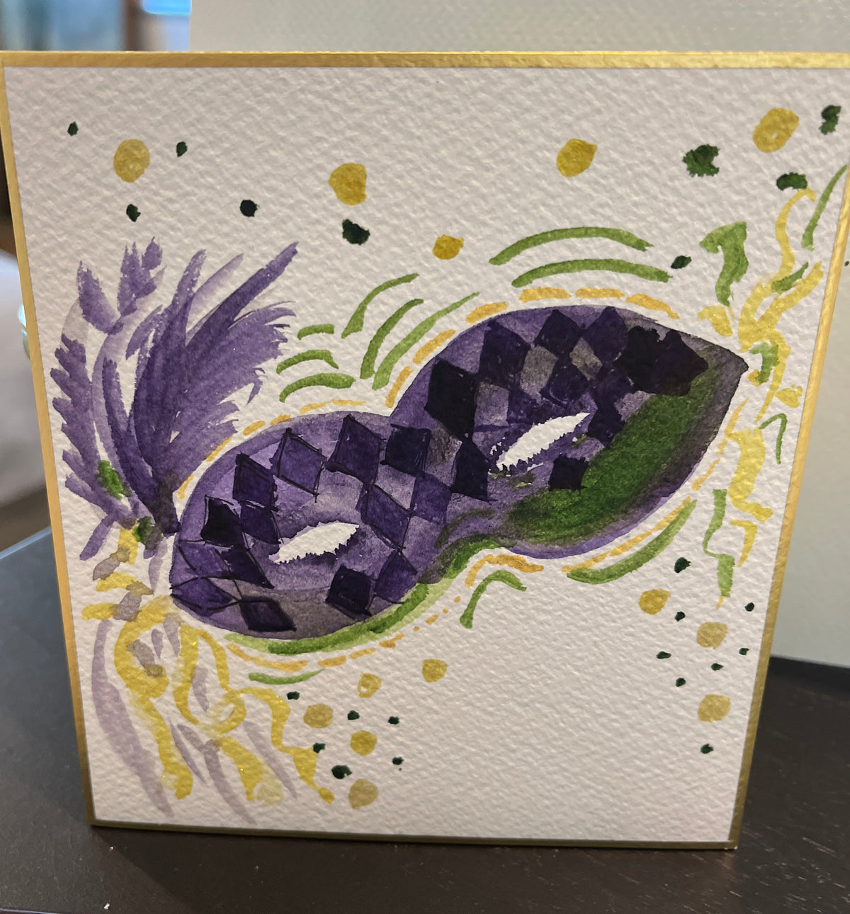 Mardi Gras Mask Painting