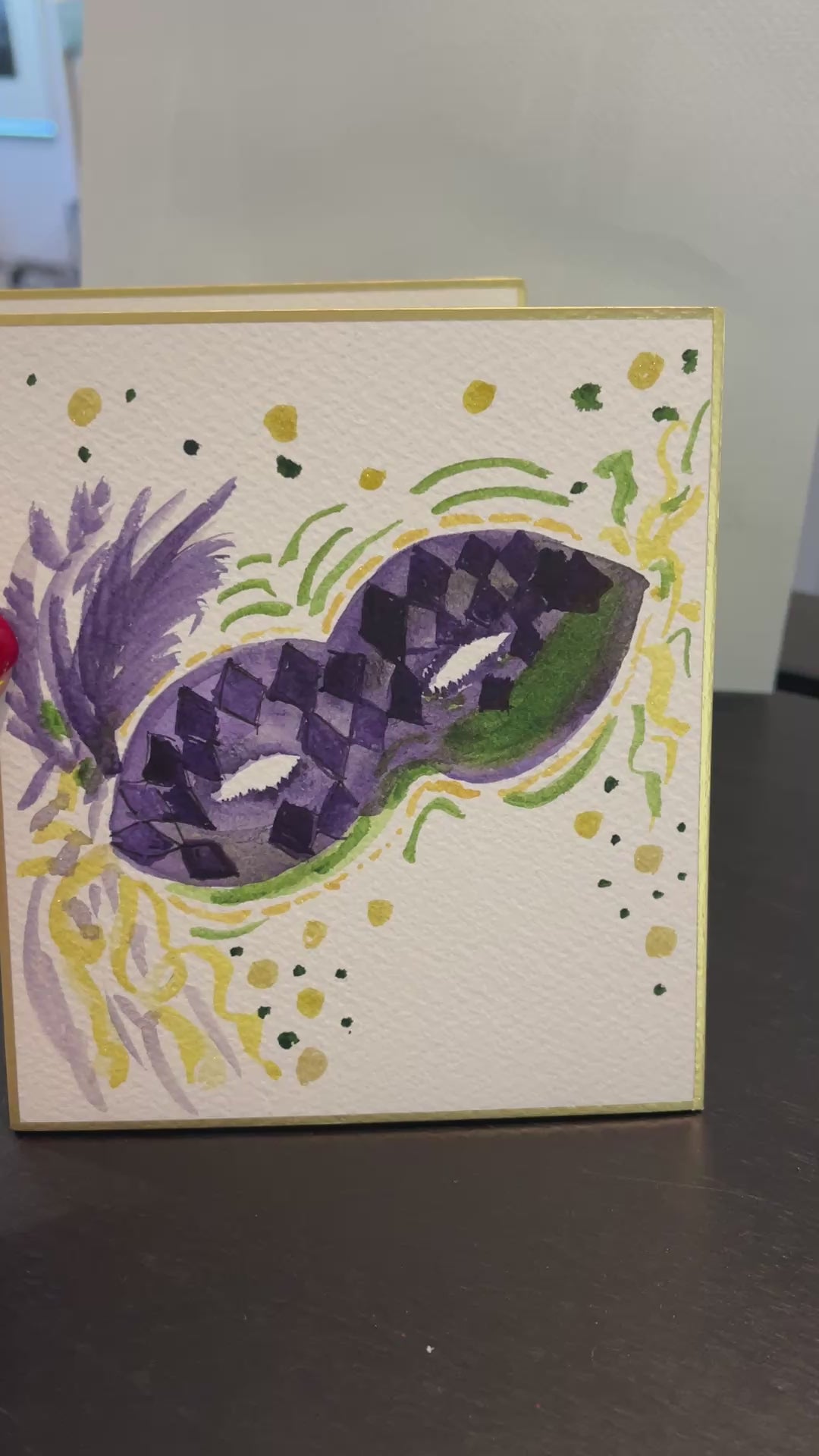 Mardi Gras Mask Painting